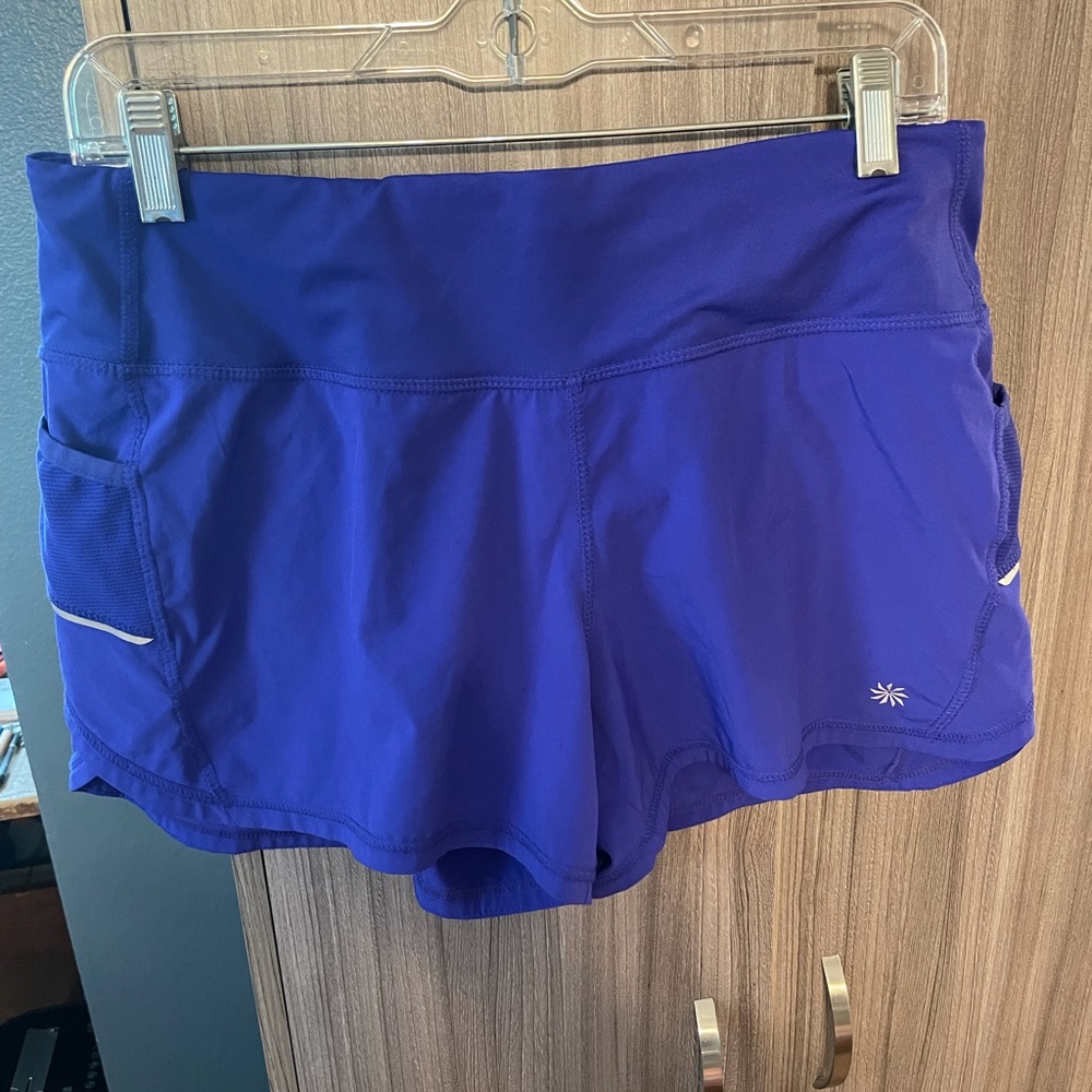 Athleta Run Short in Blue